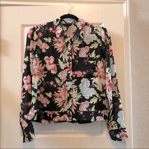 NEW! Express Ling Sleeved Blouse